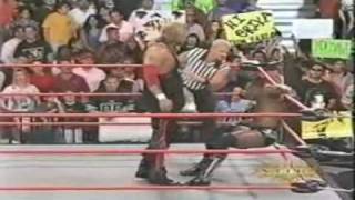 Booker T vs Kevin Nash WCW Title [upl. by Merritt]