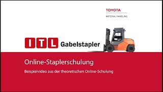 Staplerschein Online  Digital zum Gabelstaplerführerschein [upl. by Adnwahsat]