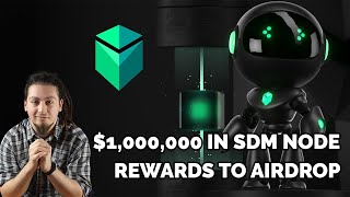 SHIELDEUM  AI powered DePIN  1000000 in SDM Node Rewards to Airdrop Participants [upl. by Anneyehc]