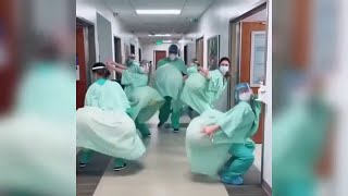 Tik Tok Dancing Doctors and Nurses Compilations [upl. by Cohin]