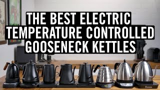 The Best Electric Temperature Controlled Gooseneck Kettles [upl. by Mccowyn]