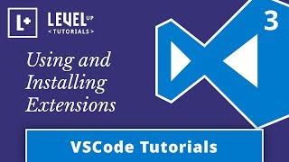 VSCode Tutorials 3  Using and Installing Extensions [upl. by Alyhs767]