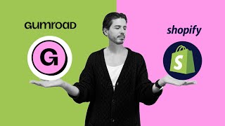 Gumroad vs Shopify Which is Best for Selling Digital Products [upl. by Neelrahs]