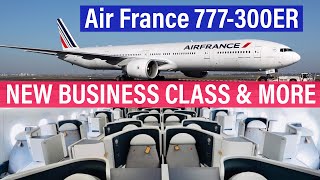 Air France 777300ER NEW BUSINESS CLASS Premium Economy amp Economy Class 472 Seats [upl. by Aidul162]