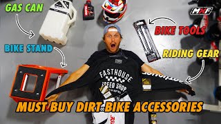 10 Things You ABSOLUTELY NEED When Buying Your First Dirt Bike [upl. by Brunella619]