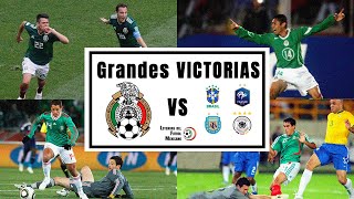 4 victorias HISTÓRICAS de México ante GRANDES POTENCIAS 🌎 [upl. by Evets]