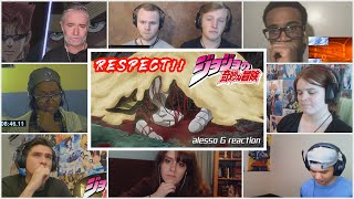 Respect Iggys Death Reaction Mashup JoJos Bizarre Adventure Stardust Crusaders Ep 44 [upl. by Longawa]