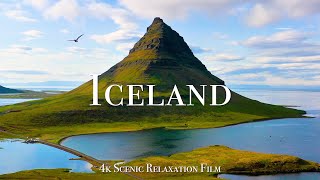 Iceland 4K  Scenic Relaxation Film with Calming Music [upl. by Akimat]