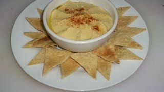 hummus garbanzo Receta 58 comida arabe humus [upl. by Tyler]