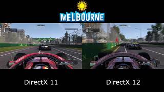 F1 2018  DirectX 11 vs DirectX 12  Performance Benchmark [upl. by Kowal601]