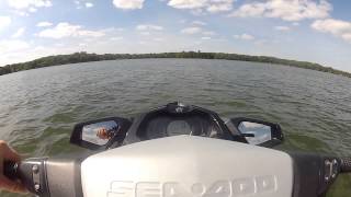 2013 Sea Doo GTI 130 Review and ride [upl. by Ayikaz]