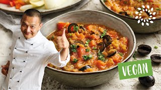 LinsenTopf mit Karotten und Oliven Rezept  Vegan [upl. by Rask660]