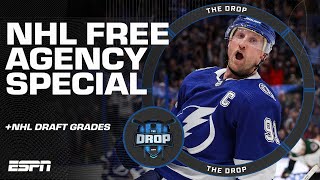 NHL Free Agency Special 👀🤯  The Drop 🏒 [upl. by Haissem]