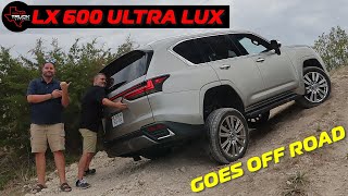 Is The Lexus LX600 UTLRA LUX Good Off Road  TTC Hill Test [upl. by Zahc]