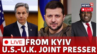 UK US Joint Press Briefing LIVE  Russia Ukraine War  Zelensky LIVE News  Vladimir Putin  N18G [upl. by Orms]