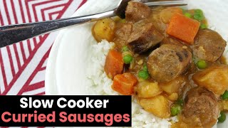 Slow Cooker Curried Sausages [upl. by Amethyst156]