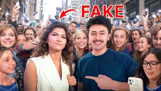 Fake Zendaya Prank NYC SHUTDOWN [upl. by Ludovico]