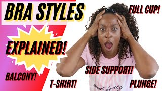 Bras Styles Explained How to Choose The Best Bras For You  Bra Shapes Styles amp Bra Fit Explained [upl. by Ydnes]