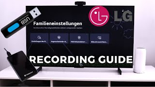 LG TV 2021 Recording Guide [upl. by Rahal360]