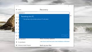 Toshiba Satellite Factory Reset Windows 10 Tutorial [upl. by Adnawad]