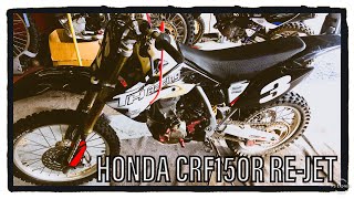 Honda CRF150R Carburetor ReJet [upl. by Vins]