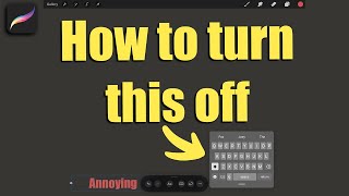 How to TURN OFF Mini Floating Keyboard on the Ipad Pro [upl. by Ashjian]