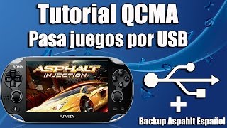 Tutorial QCMA Pasar Juegos por USB Psvita [upl. by Glaudia]