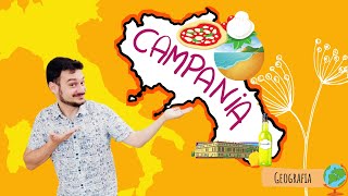 LA CAMPANIA  La geografia spiegata ai bambini di scuola primaria [upl. by Langer]