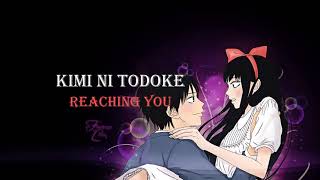 Kimi Ni Todoke OP 1  Tanizawa Tomofumi  Kimi ni Todoke Lyrics with English Translation [upl. by Teryl325]