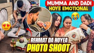 NARULA FAMILY HOYI SAD 🥺😭  REHMAT DA HOYEA PHOTO SHOOT 👶🏻😍  MR MRS NARULA [upl. by Isaac599]