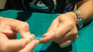 Tutorial nudo de unión entre cable de acero y nylon o fluorocarbono [upl. by Aralc]