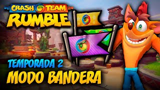 ¡ÉPICO MODO BANDERA y TDParkour xD  Crash Team Rumble  Online [upl. by Esertal2]