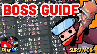 HOW TO BEAT ALL BOSSES IN SURVIVORio  ULTIMATE SURVIVOR GUIDE [upl. by Jennine462]