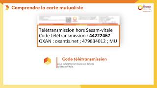 Mieux comprendre la carte dadhérent mutualiste tiers payant [upl. by Aramak]