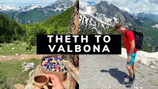 Hiking Theth to Valbona What to Expect  Albanian Alps 2021  Journey Albania [upl. by Arec360]