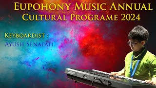 Euphony Music Annual Programme 20224  Payar dewana hota hai  Ayush Senapati   Instrumental [upl. by Kaycee240]