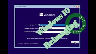 Reimage Windows 10 with Rufus  2022 [upl. by Gavrah]