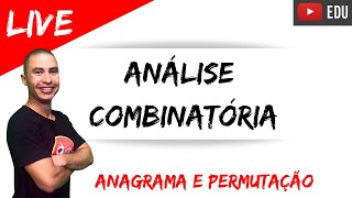 Análise Combinatória  Anagrama  Permutação [upl. by Assetniuq]