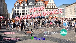 KPOP RANDOM DANCE IN PUBLIC  LEIPZIG GERMANY 2023  PART 1 [upl. by Skerl]