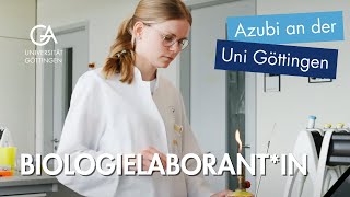 Biologielaborantin  Azubi an der Uni Göttingen [upl. by Nanaek872]