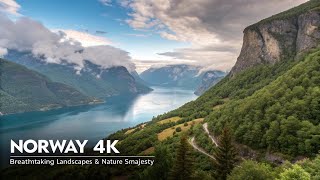 Norway 4K  Breathtaking Landscapes amp Nature’s Majesty [upl. by Asirralc]