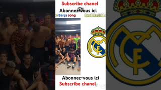 Visca Barça song or hala Madrid song trends [upl. by Laehctim]