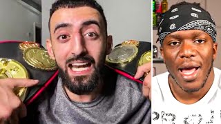 “KSI WON’T LAST WITH ME” SLIM REACTS TO FIGHTING KSI… [upl. by Evilo]