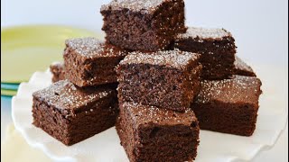 How To Make The BEST Cakey Brownies  Easy One Bowl Brownie Recipe [upl. by Lucina323]