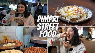 PIMPRI Street Food  Dal Pakwan Pani Puri Sandwich amp More [upl. by Landau]