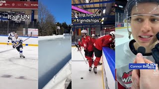 HOCKEY TIKTOK COMPILATIONS😻🥅 part 33 [upl. by Boffa59]