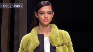 Zhenya Katova  Stef van der Laan Top Models at SpringSummer 2013 Fashion Week  FashionTV [upl. by Hekking]