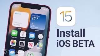 Full Guide How to Download amp Install iOS 15 Beta on iPhone No Computer [upl. by Adelric]