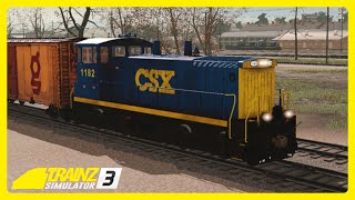 CSX shunting  Trainz Simulator 3 Altoona Marshalling Yard [upl. by Todd]