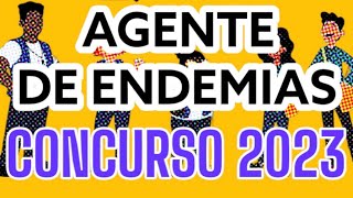 AGENTE DE ENDEMIAS O que estudar Concurso 2024 [upl. by Artina85]